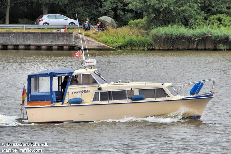 cormoran (Pleasure craft) - IMO , MMSI 211624820, Call Sign DG2319 under the flag of Germany