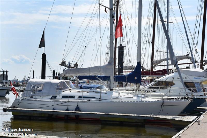 kinsman (Sailing vessel) - IMO , MMSI 219020151, Call Sign XPE6573 under the flag of Denmark
