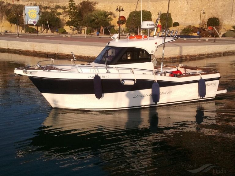 pere vicent primer (Pleasure craft) - IMO , MMSI 225007740 under the flag of Spain