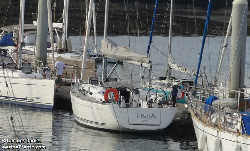 tisea (Sailing vessel) - IMO , MMSI 227273710, Call Sign FAC3267 under the flag of France