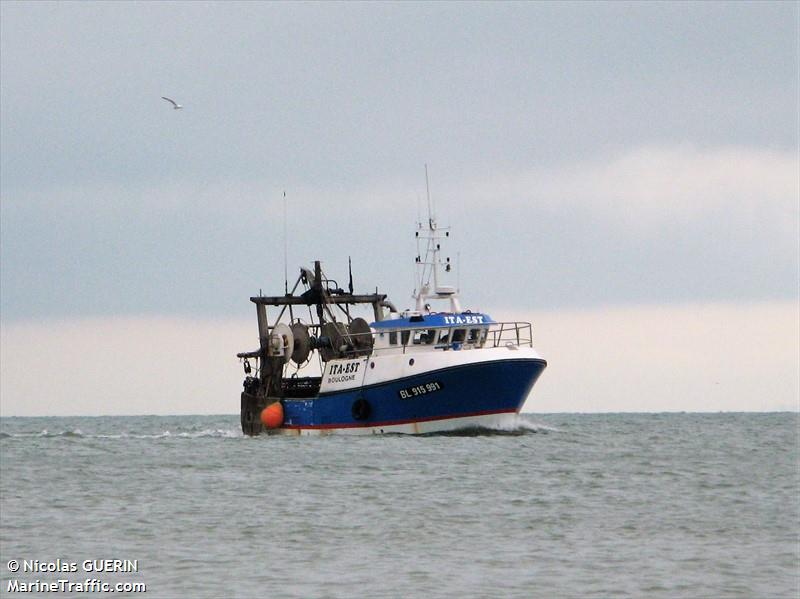 fv ita est (Fishing vessel) - IMO , MMSI 227314310, Call Sign FW8271 under the flag of France