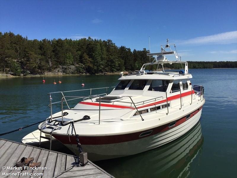 frida (Pleasure craft) - IMO , MMSI 230044680, Call Sign OH2206 under the flag of Finland