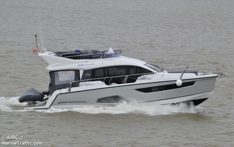 blueseaker (Pleasure craft) - IMO , MMSI 232025222, Call Sign MGJJ5 under the flag of United Kingdom (UK)