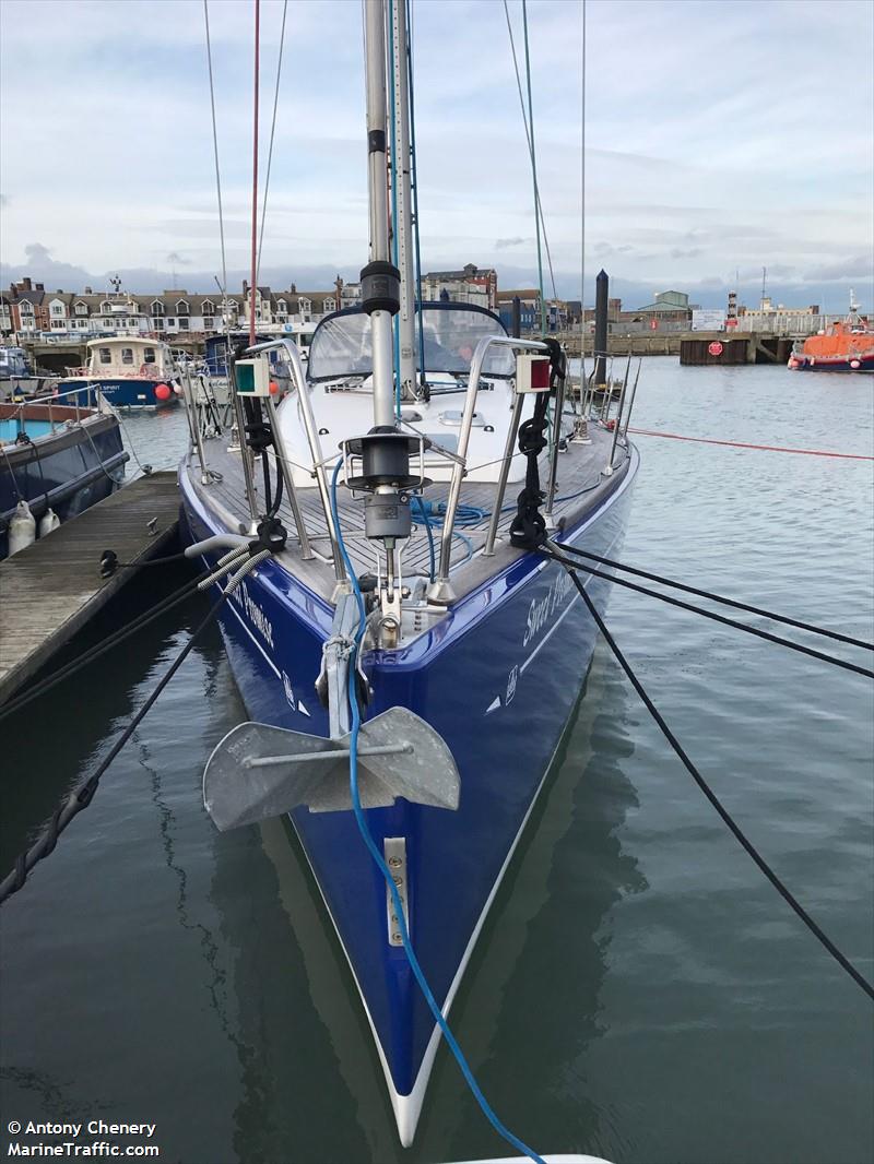 sweet promise (Sailing vessel) - IMO , MMSI 235076598, Call Sign 2CXP2 under the flag of United Kingdom (UK)