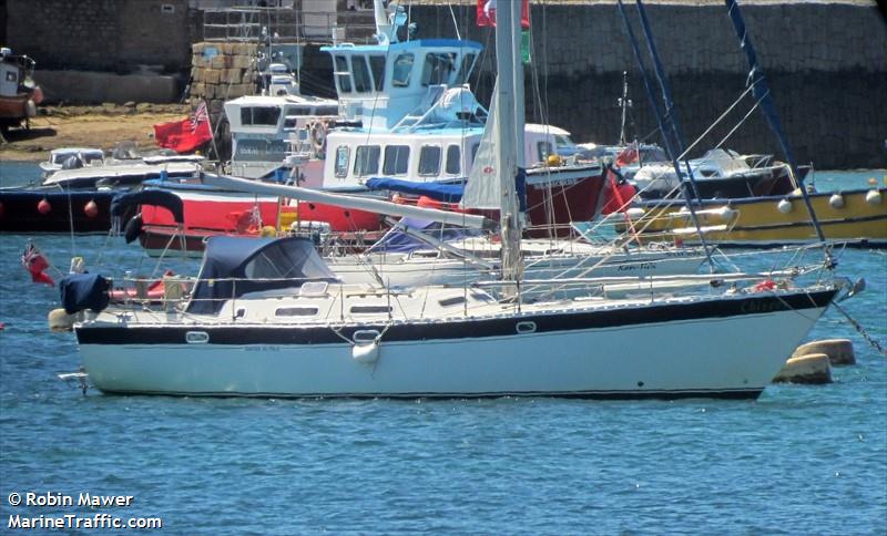 chiscos (Sailing vessel) - IMO , MMSI 235087604, Call Sign ZQWU5 under the flag of United Kingdom (UK)