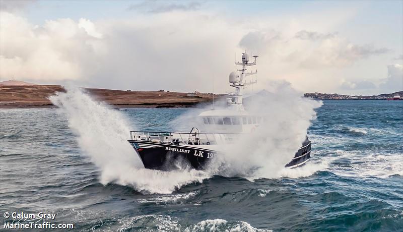 resilient (Fishing vessel) - IMO , MMSI 235116539, Call Sign 2JJW8 under the flag of United Kingdom (UK)