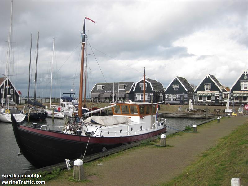 annabel (Pleasure craft) - IMO , MMSI 244100393, Call Sign PI9006 under the flag of Netherlands