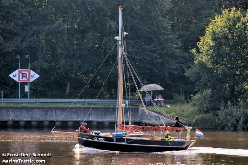 cc257 (Pleasure craft) - IMO , MMSI 244100958, Call Sign PG5730 under the flag of Netherlands