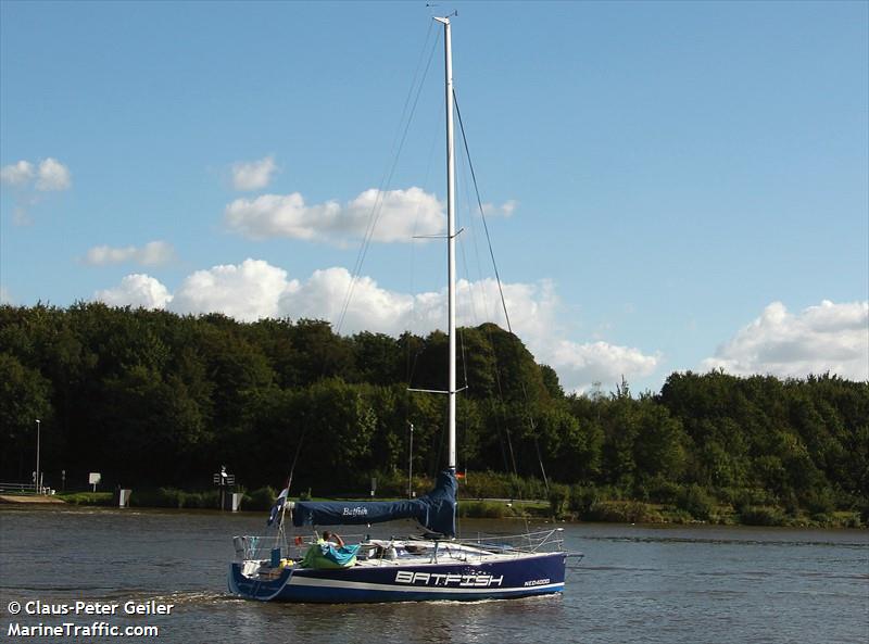 batfish solosailor (Pleasure craft) - IMO , MMSI 244130095, Call Sign PH8727 under the flag of Netherlands