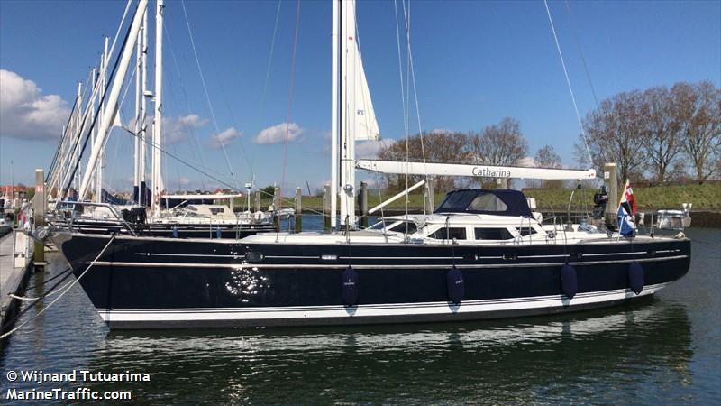 catharina (Sailing vessel) - IMO , MMSI 244130181, Call Sign PH3021 under the flag of Netherlands