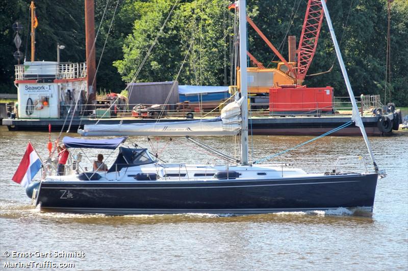 zilt (Sailing vessel) - IMO , MMSI 244250542, Call Sign PH5449 under the flag of Netherlands