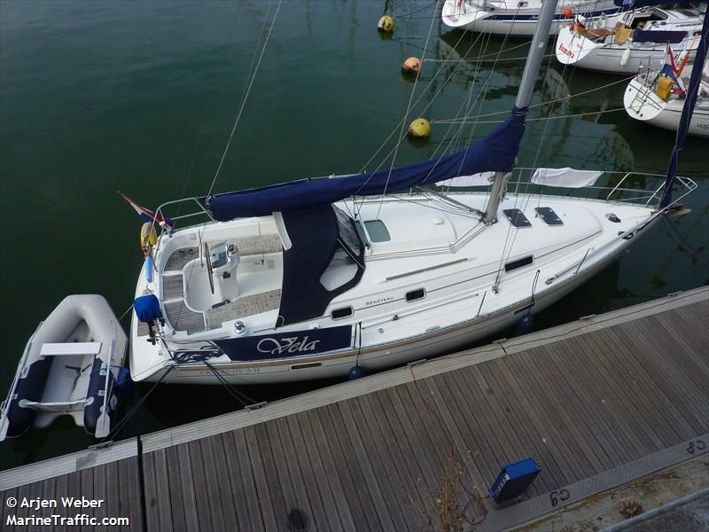 vela (Sailing vessel) - IMO , MMSI 244650748, Call Sign PI3543 under the flag of Netherlands