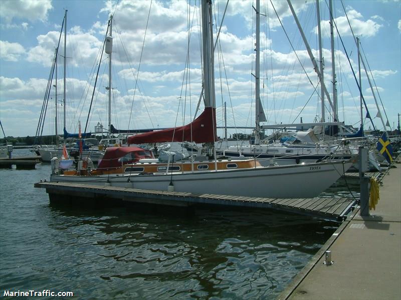tiota (Sailing vessel) - IMO , MMSI 244782000, Call Sign PC8005 under the flag of Netherlands