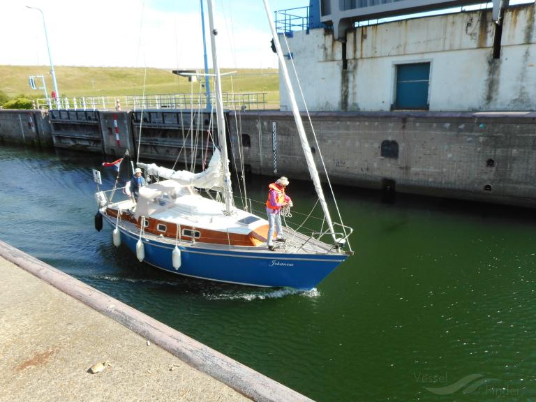 johanna (Sailing vessel) - IMO , MMSI 244820245, Call Sign PG7506 under the flag of Netherlands