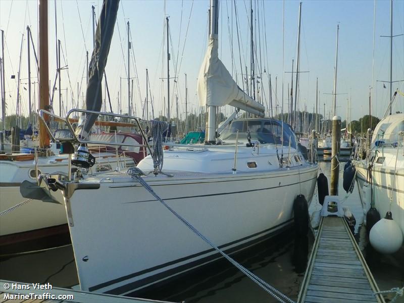 enjoy (Sailing vessel) - IMO , MMSI 244870342, Call Sign PB8153 under the flag of Netherlands