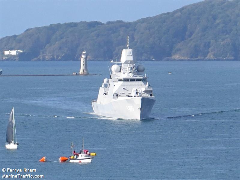 hnlms evertsen (Military ops) - IMO , MMSI 244942000, Call Sign PAEU under the flag of Netherlands