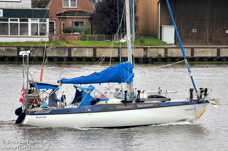 nomade ii (Sailing vessel) - IMO , MMSI 316001112, Call Sign CFN4962 under the flag of Canada