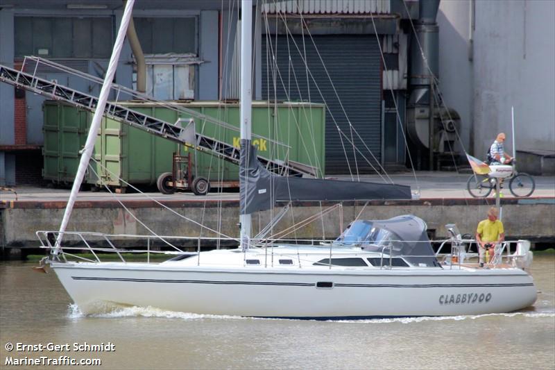 clabbydoo (Pleasure craft) - IMO , MMSI 211536930, Call Sign DH5516 under the flag of Germany