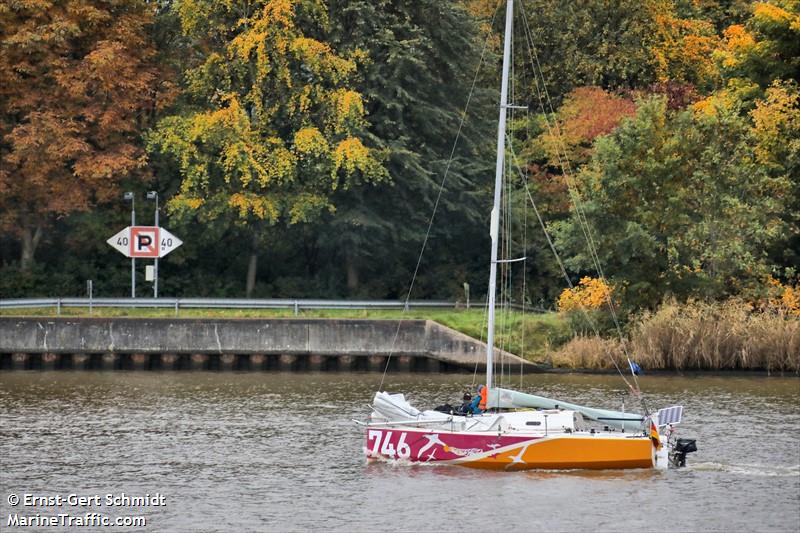 kolibri solo sailor (Sailing vessel) - IMO , MMSI 211764250, Call Sign DD 9401 under the flag of Germany