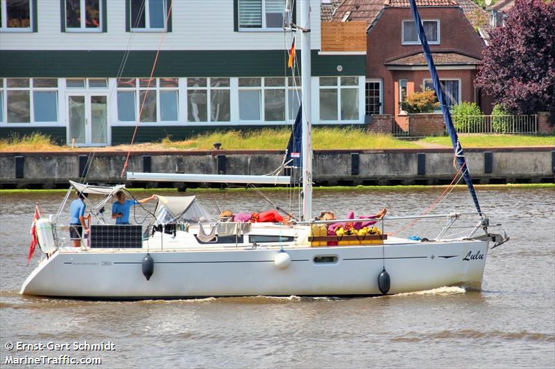 lulu (Sailing vessel) - IMO , MMSI 219026354, Call Sign XPH5064 under the flag of Denmark