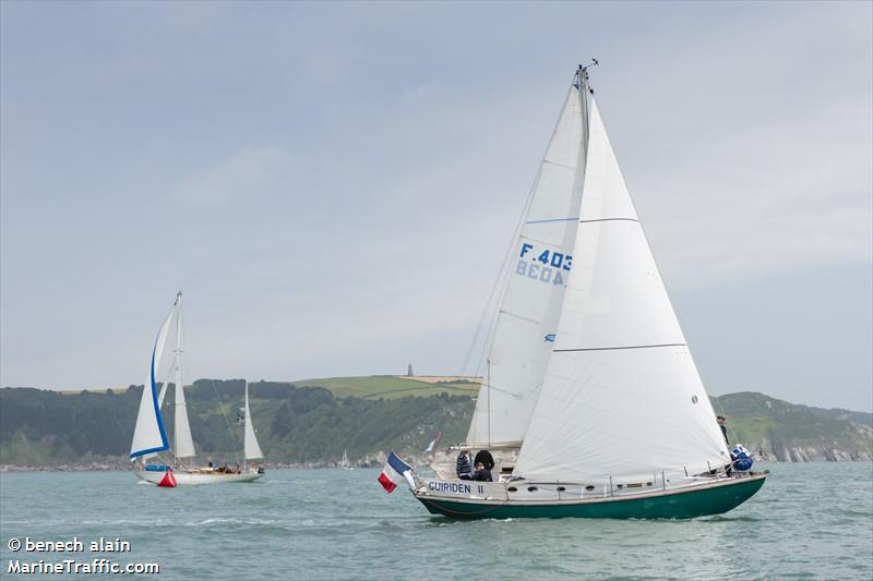 guiriden 2 (Sailing vessel) - IMO , MMSI 227811950, Call Sign FAE7810 under the flag of France