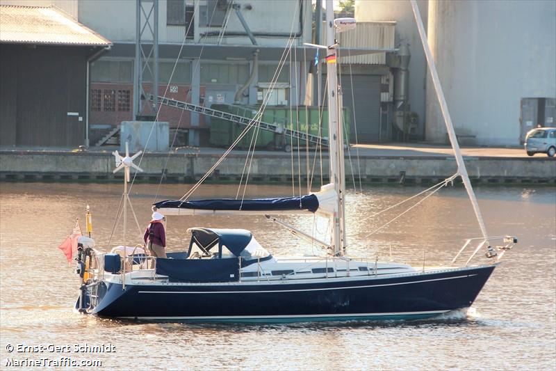 brilliant (Sailing vessel) - IMO , MMSI 232004138, Call Sign MZDG3 under the flag of United Kingdom (UK)