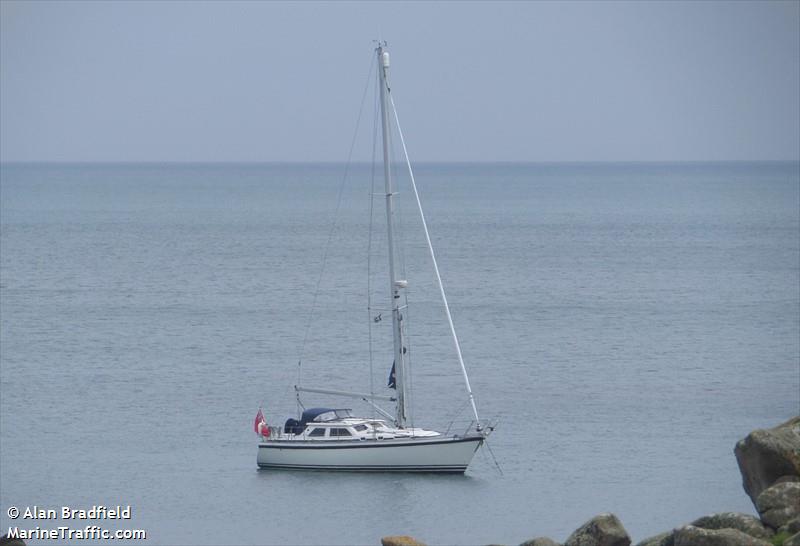 lydia (Sailing vessel) - IMO , MMSI 235009484, Call Sign VQND2 under the flag of United Kingdom (UK)
