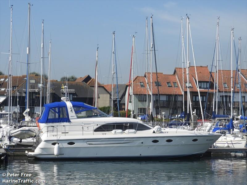 my genista (Pleasure craft) - IMO , MMSI 235012106, Call Sign MZDN8 under the flag of United Kingdom (UK)