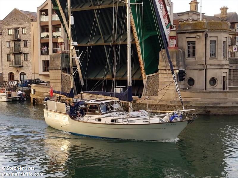 juliana (Sailing vessel) - IMO , MMSI 235034745, Call Sign 2REZ under the flag of United Kingdom (UK)