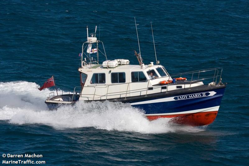 lady maris ii (Pleasure craft) - IMO , MMSI 235065542, Call Sign MGRG3 under the flag of United Kingdom (UK)
