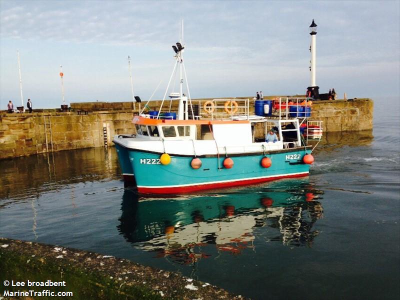 four jays h222 (Fishing vessel) - IMO , MMSI 235095933, Call Sign 2GBC3 under the flag of United Kingdom (UK)