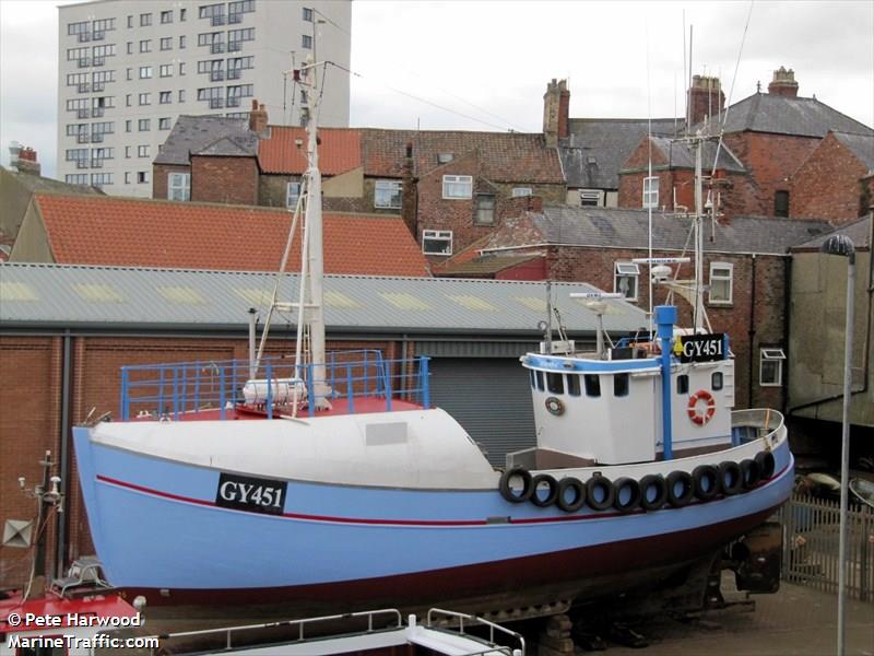 stormy c gy451 (Fishing vessel) - IMO , MMSI 235096643, Call Sign 2GEH2 under the flag of United Kingdom (UK)