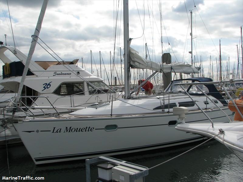 la mouette (Pleasure craft) - IMO , MMSI 244010412, Call Sign PG7722 under the flag of Netherlands