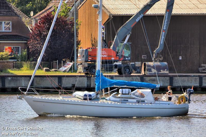 zest (Sailing vessel) - IMO , MMSI 244020846, Call Sign PH7304 under the flag of Netherlands