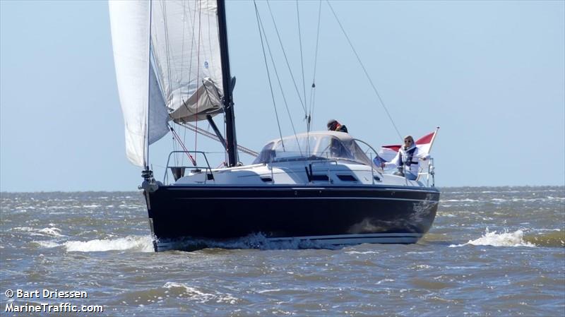 pacific (Sailing vessel) - IMO , MMSI 244022334, Call Sign PC9365 under the flag of Netherlands