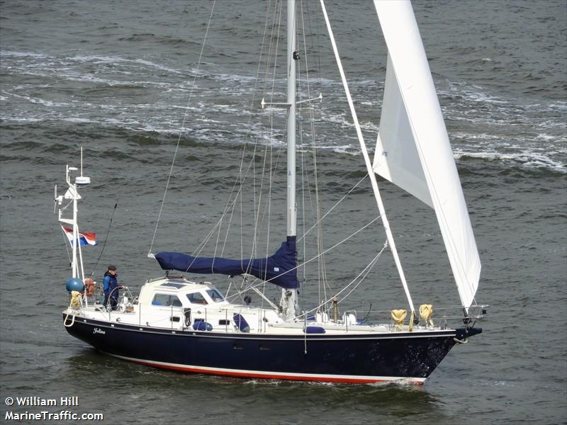 jolina (Pleasure craft) - IMO , MMSI 244050058, Call Sign PG2926 under the flag of Netherlands