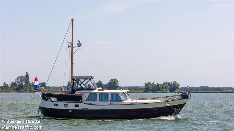 oberon (Pleasure craft) - IMO , MMSI 244110153, Call Sign PF2779 under the flag of Netherlands