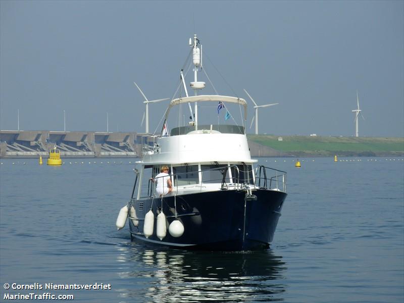 blauwe draeck (Pleasure craft) - IMO , MMSI 244110565 under the flag of Netherlands