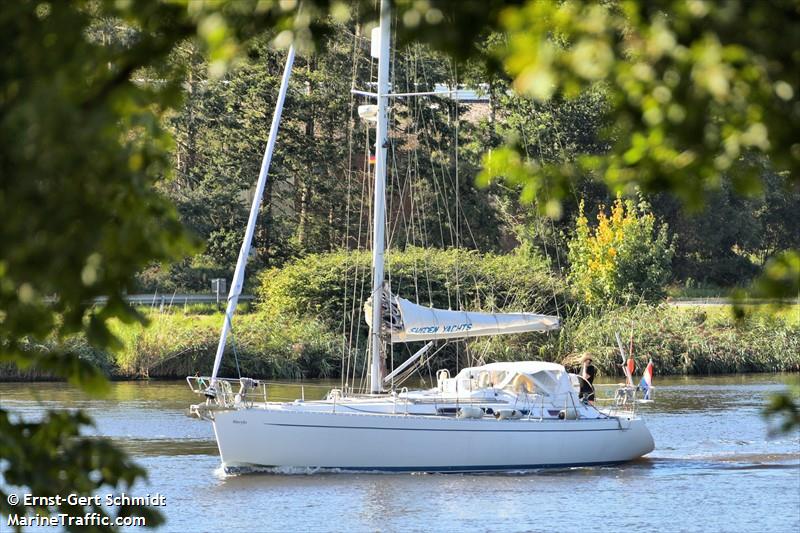 maryjo (Sailing vessel) - IMO , MMSI 244146122, Call Sign PE8929 under the flag of Netherlands