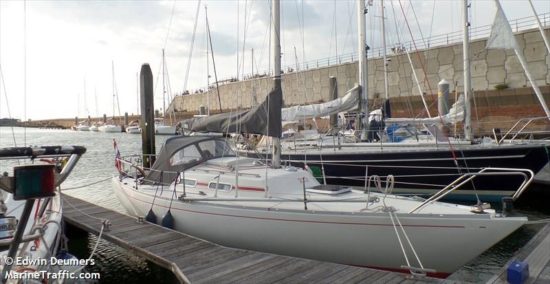 blue days (Sailing vessel) - IMO , MMSI 244170808, Call Sign PG8174 under the flag of Netherlands