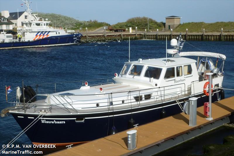 blauwbaars (Pleasure craft) - IMO , MMSI 244710760, Call Sign PB8834 under the flag of Netherlands