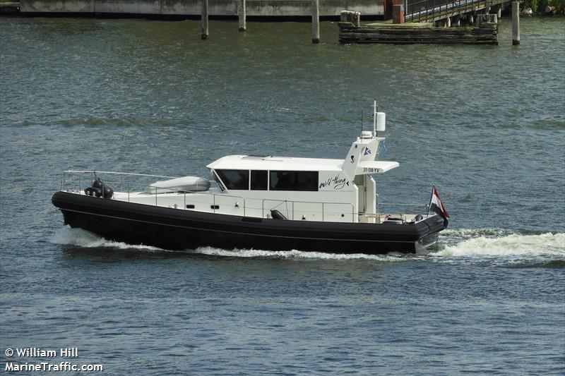 wild thing (Pleasure craft) - IMO , MMSI 244770677, Call Sign PB9812 under the flag of Netherlands