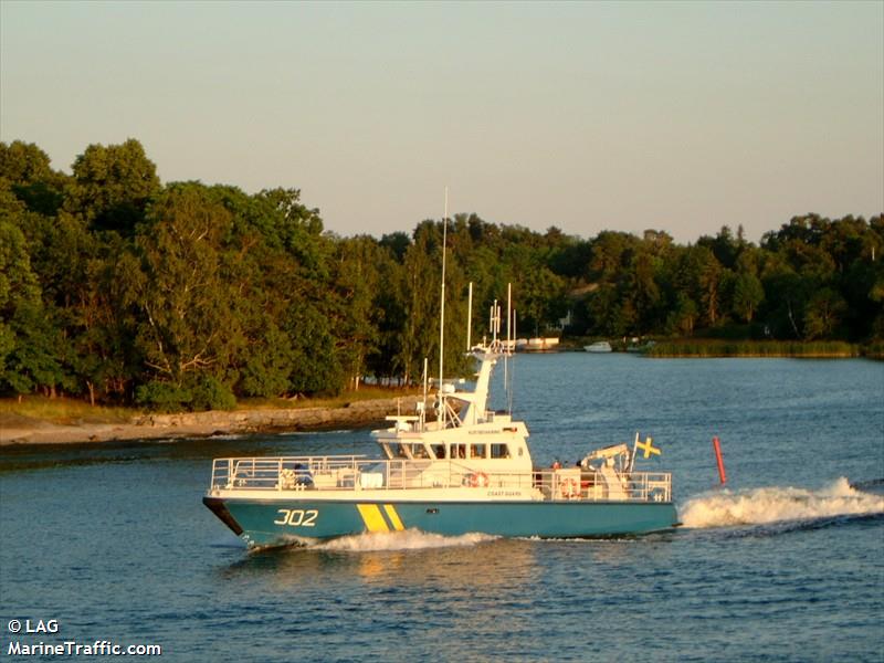 kbv 302 (Law enforcment) - IMO , MMSI 265388000, Call Sign SHQG under the flag of Sweden