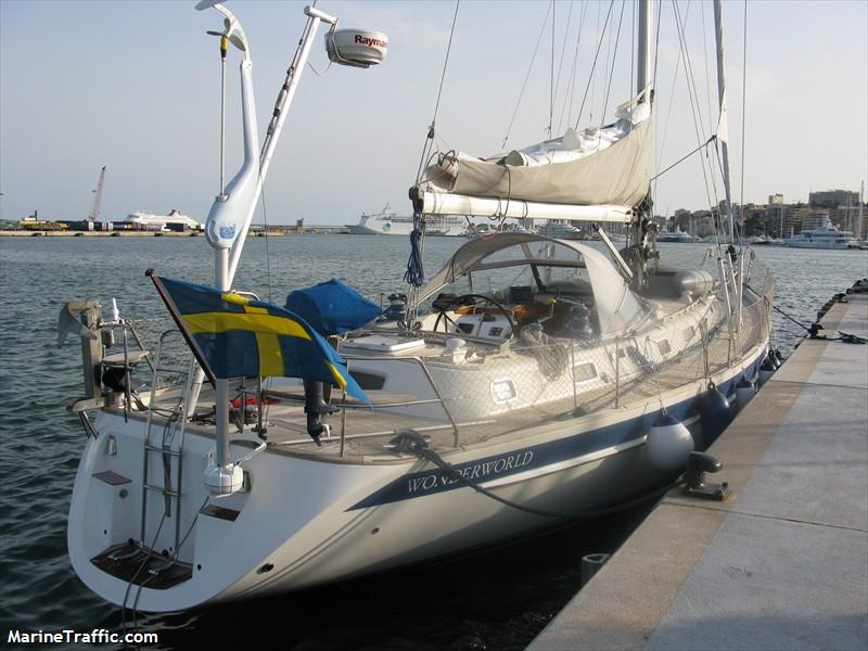 amelie (Sailing vessel) - IMO , MMSI 265623260, Call Sign SFE3007 under the flag of Sweden