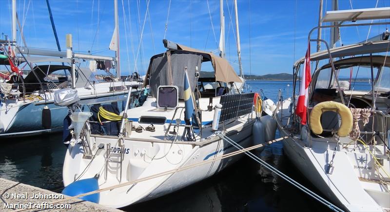 sothis (Sailing vessel) - IMO , MMSI 265695470, Call Sign SE3827 under the flag of Sweden