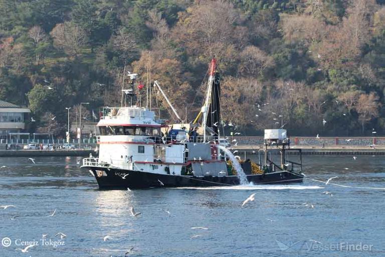 ucar (Fishing vessel) - IMO , MMSI 271072127, Call Sign TC7111 under the flag of Turkey