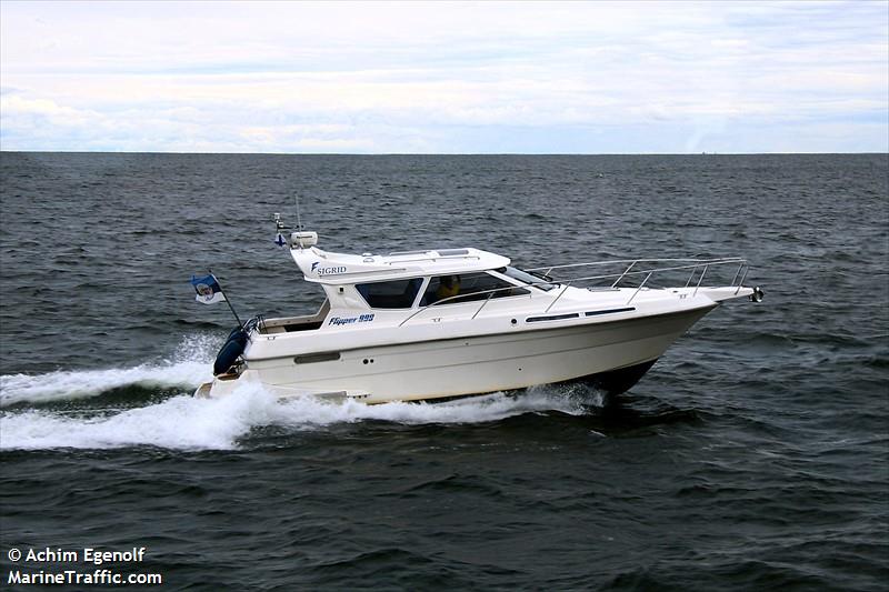 sigrid (Pleasure craft) - IMO , MMSI 276004450, Call Sign ES 2574 under the flag of Estonia