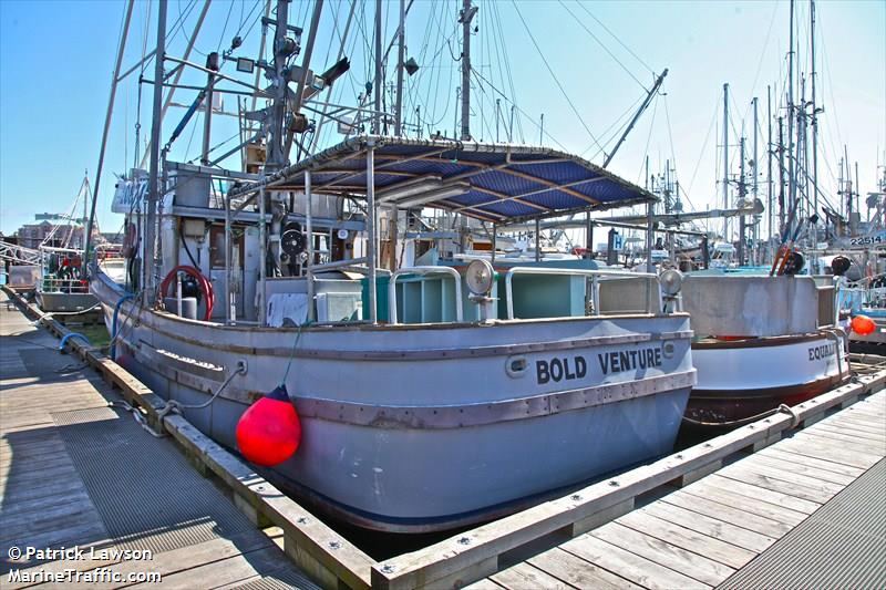 bold venture (Fishing vessel) - IMO , MMSI 316005782, Call Sign FN4783 under the flag of Canada