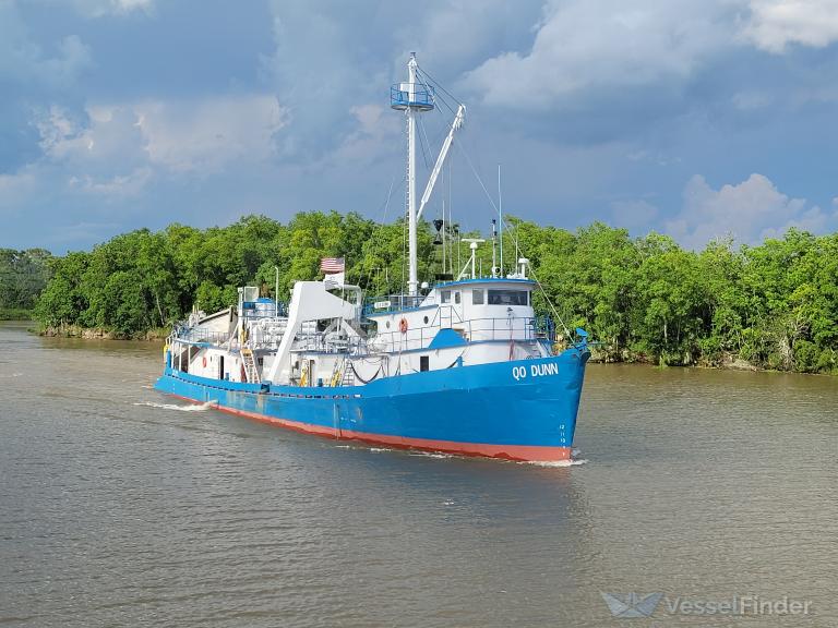 q o dunn (Fishing vessel) - IMO , MMSI 366986160, Call Sign WX9279 under the flag of United States (USA)