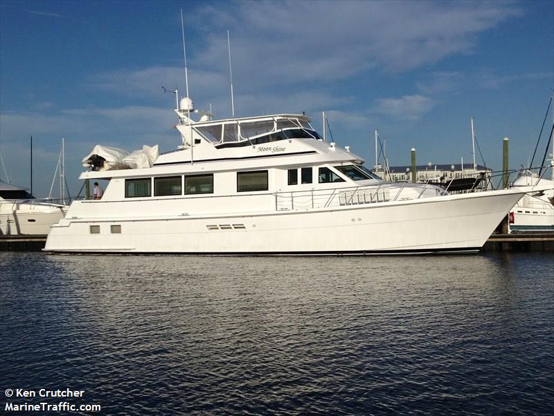 moon shine (Pleasure craft) - IMO , MMSI 367411610, Call Sign WDE8956 under the flag of United States (USA)